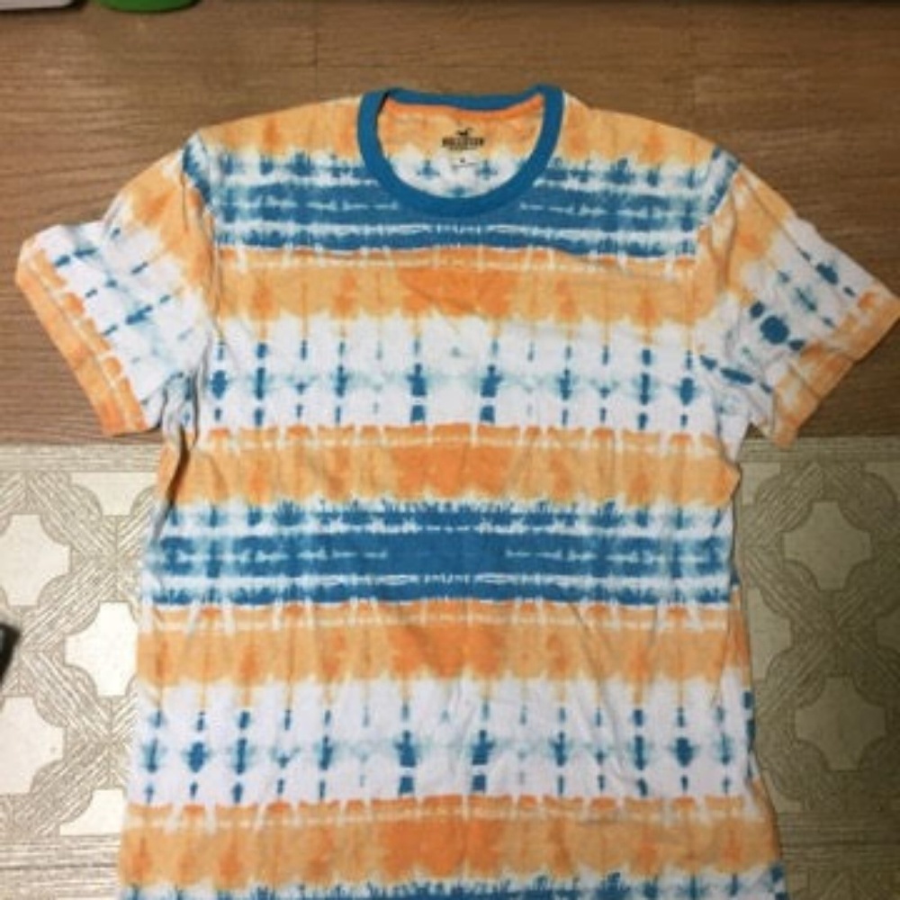 Mens Tie-Dye Hollister Tee